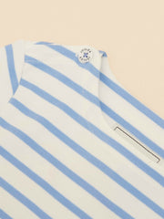 Harbour Blue Long Sleeve Jersey Top