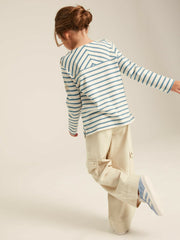 Georgia Beige Cargo Wide Leg Trousers