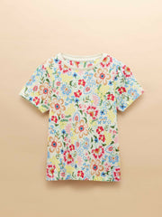 Let's Go Multi Floral Short Sleeve T-Shirt