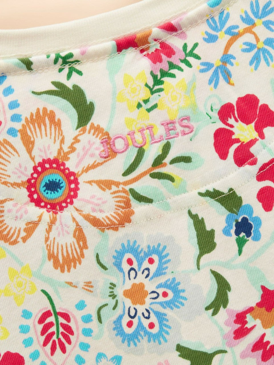 Let's Go Multi Floral Short Sleeve T-Shirt