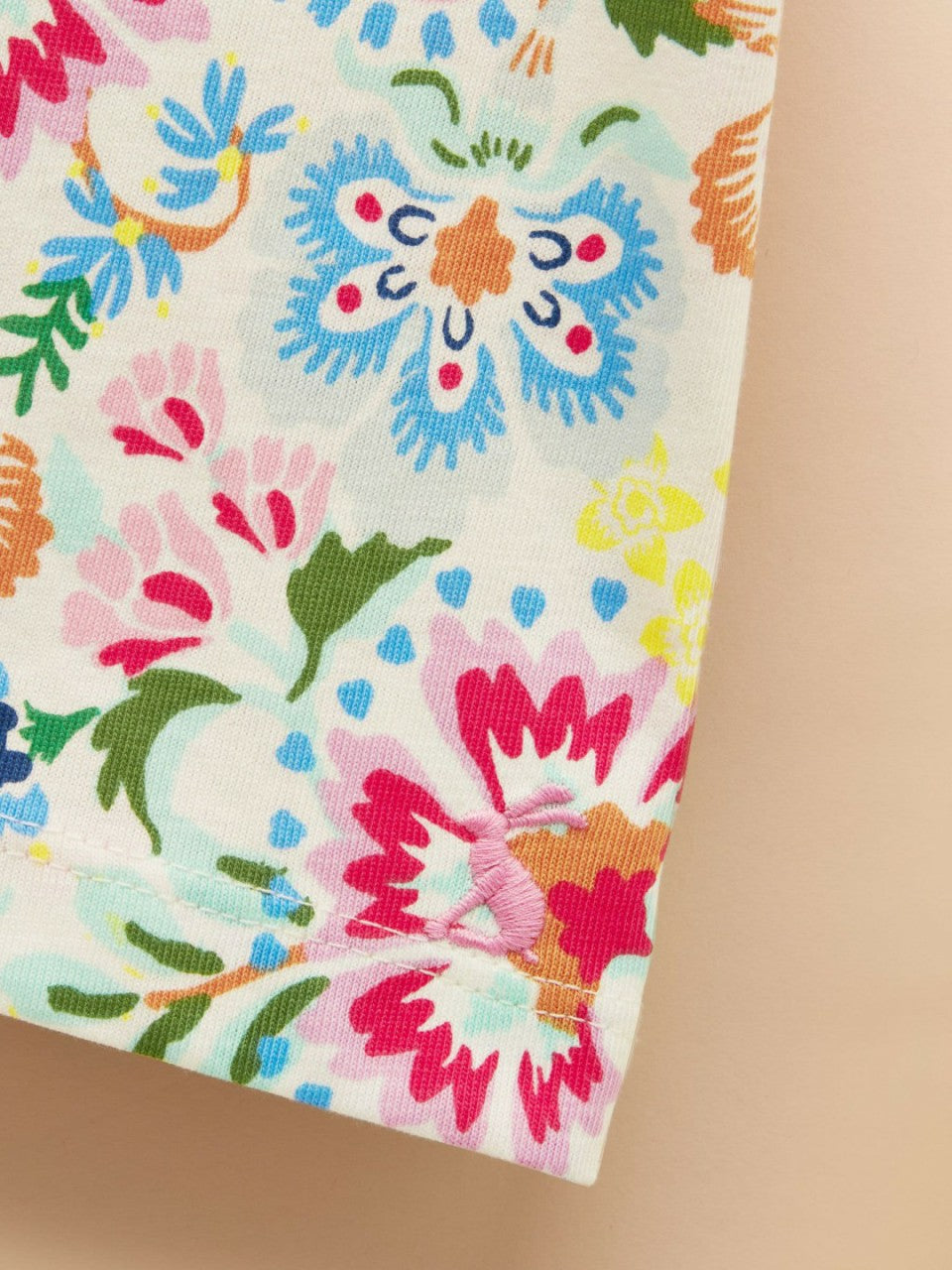 Let's Go Multi Floral Short Sleeve T-Shirt