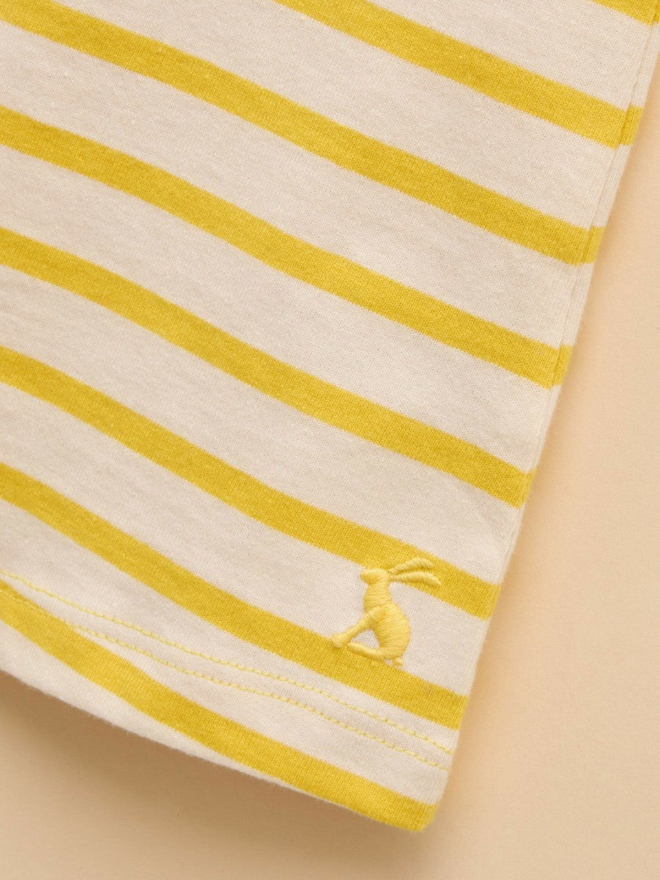 Butterfly Yellow & White Frill Sleeve Vest