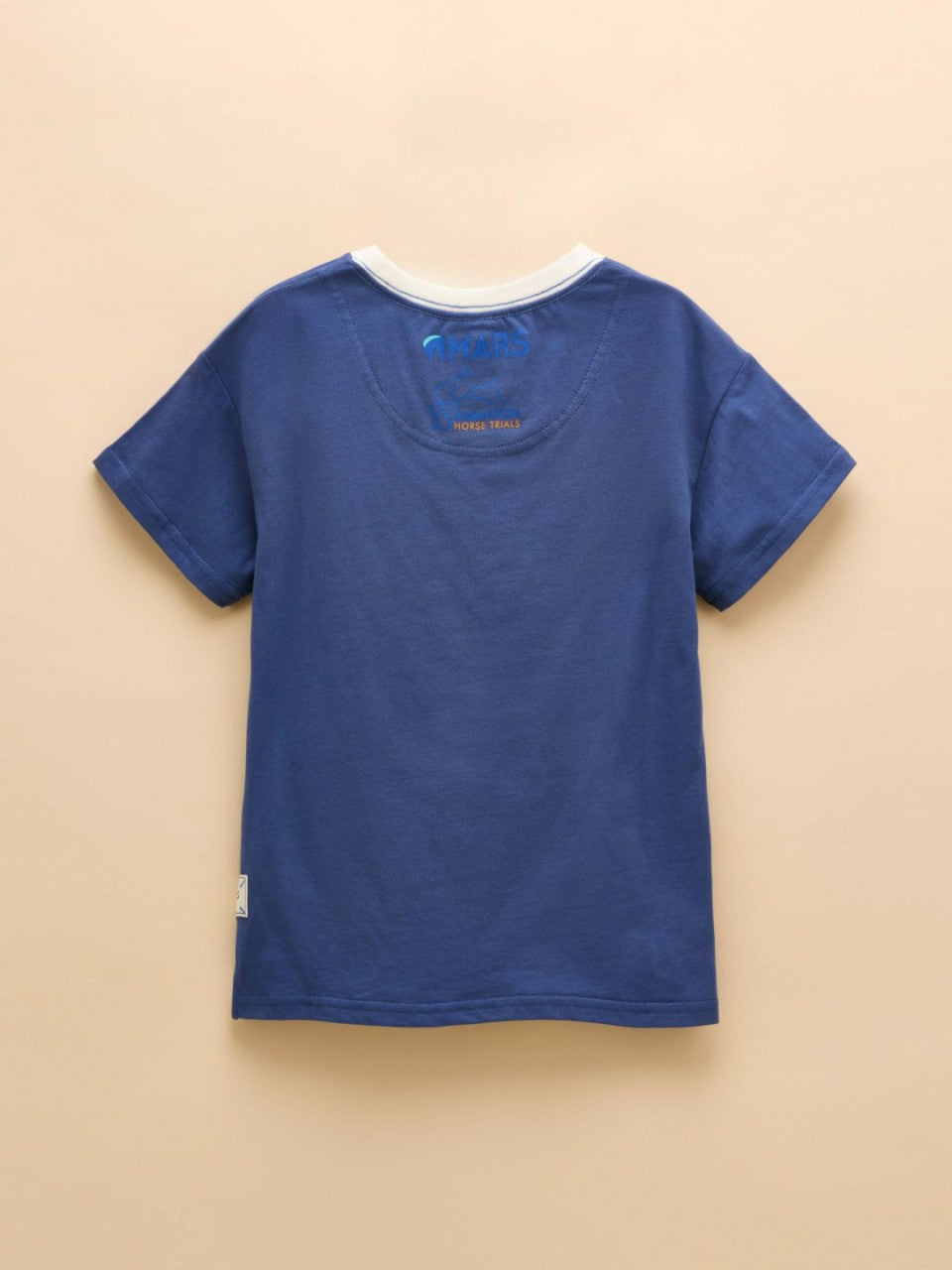 Official Badminton Blue Screen Print T-Shirt