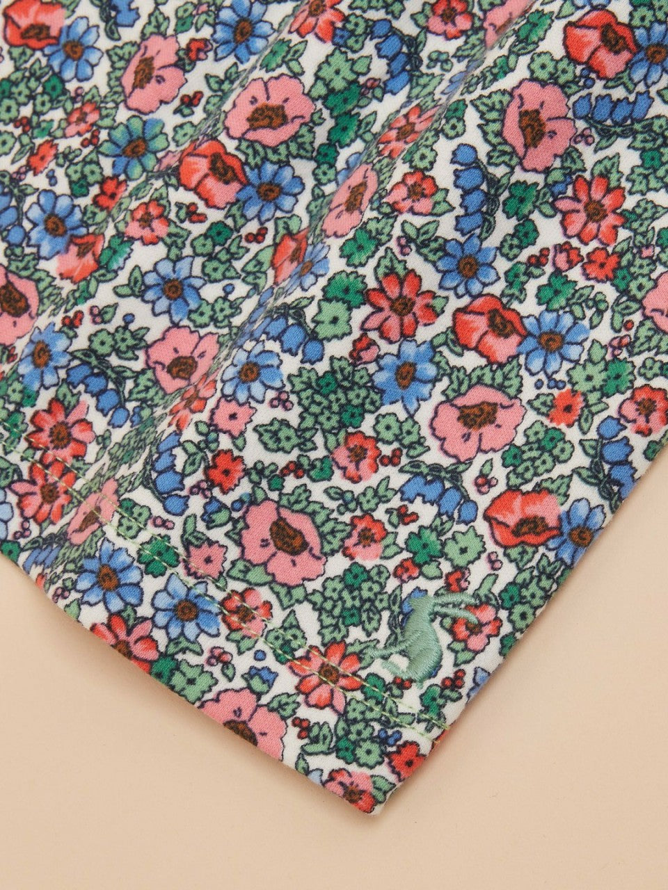 Gracie Blue Floral Printed Jersey Dress