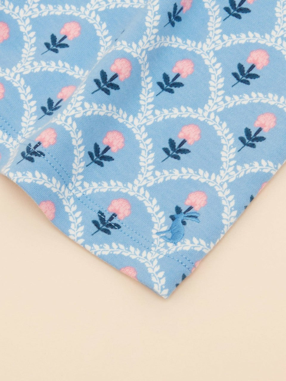 Gracie Blue Printed Jersey Dress