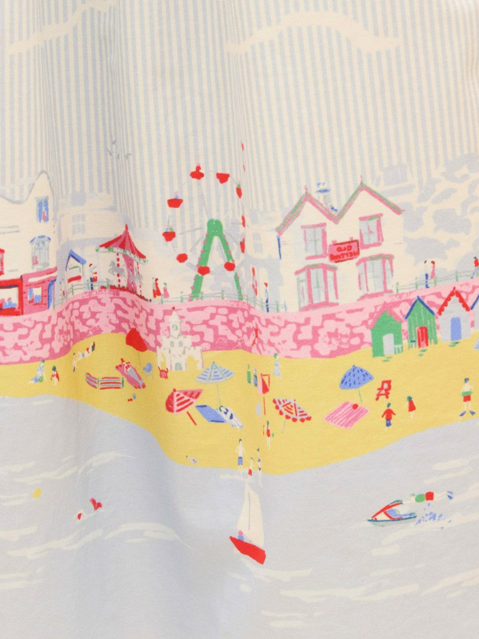 Pretty As A Picture Blue Woven Bow Tie Dress