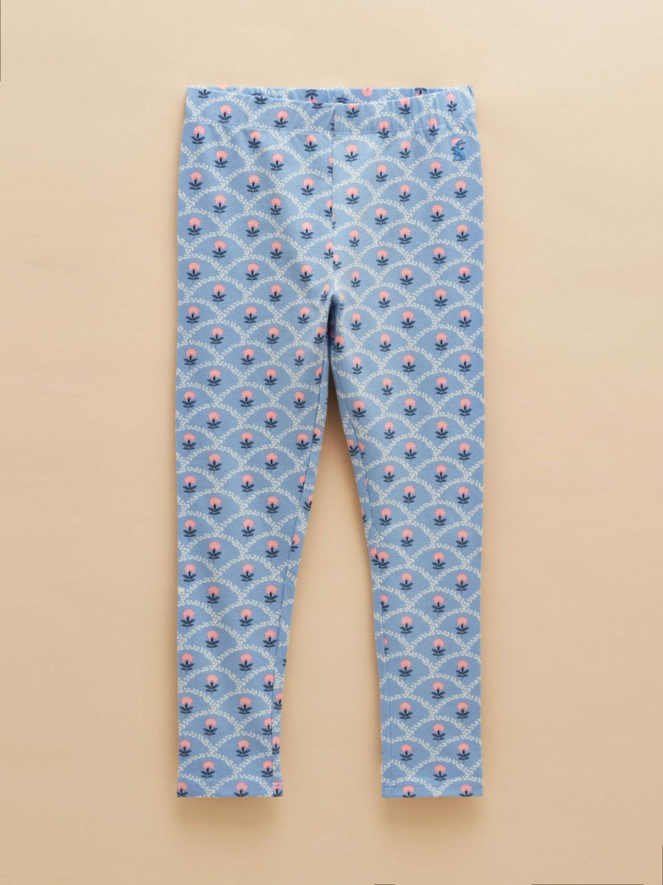 Deedee Blue/Pink Pack of Two Jersey Leggings