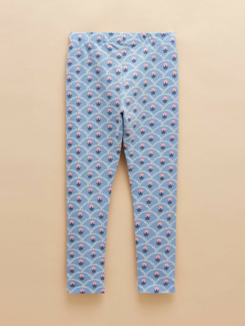 Deedee Blue/Pink Pack of Two Jersey Leggings