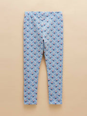 Deedee Blue/Pink Pack of Two Jersey Leggings