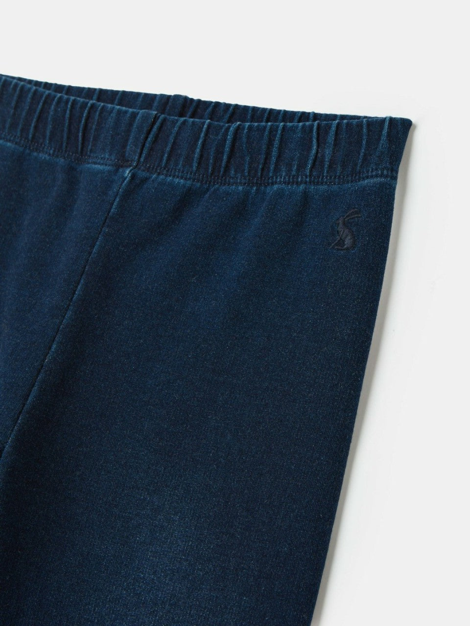 Trot Dark Wash Blue Jersey Denim Jodphur-Style Leggings