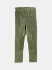 Giddy Up Khaki Green Stretch Cord Legging