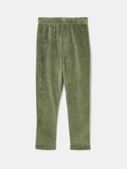 Giddy Up Khaki Green Stretch Cord Legging